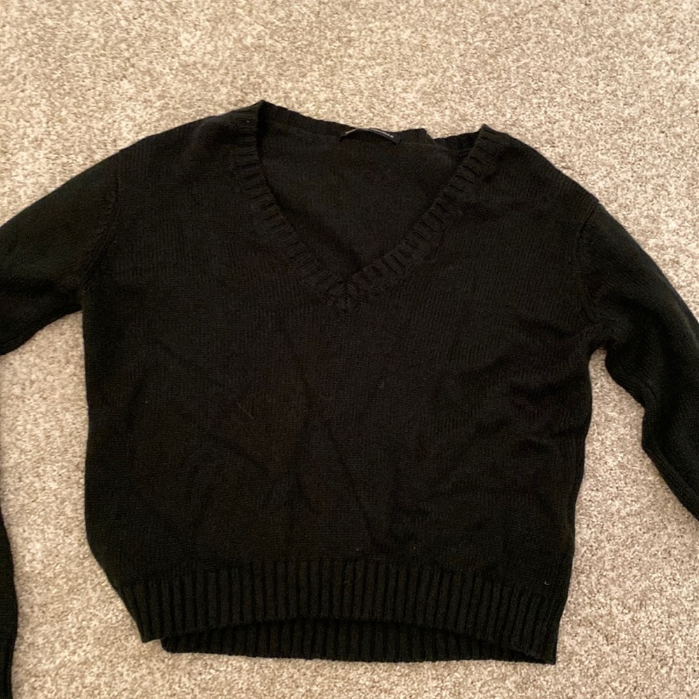 brandy melville green sweater